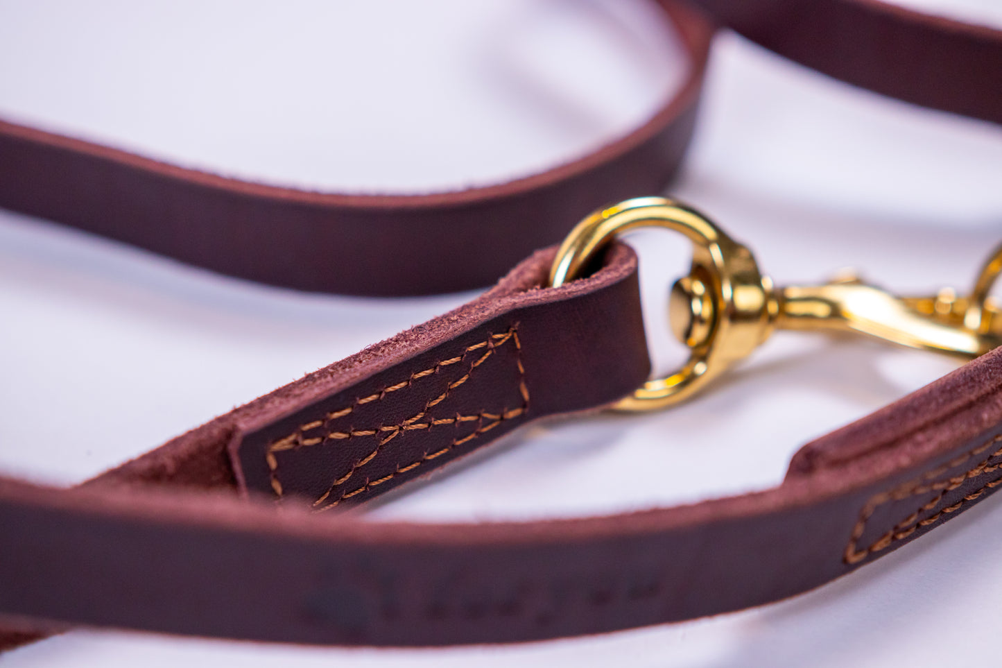 foryou® Jagd Führleine, die perfekte Leder Hundeleine für Jäger - Made in Germany