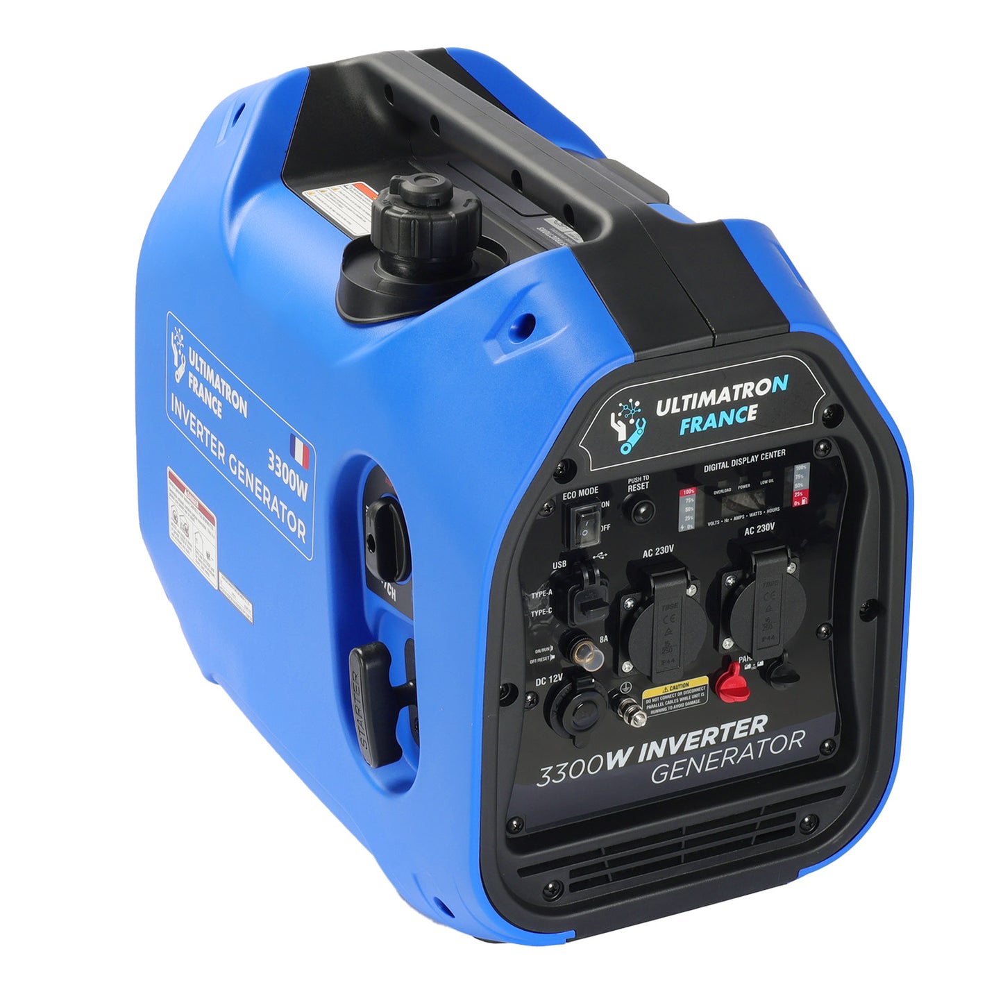 ULT-3300 Inverter Stromgenerator 3300W - 21kg - Benzin-Stromerzeuger - Notstromaggregat