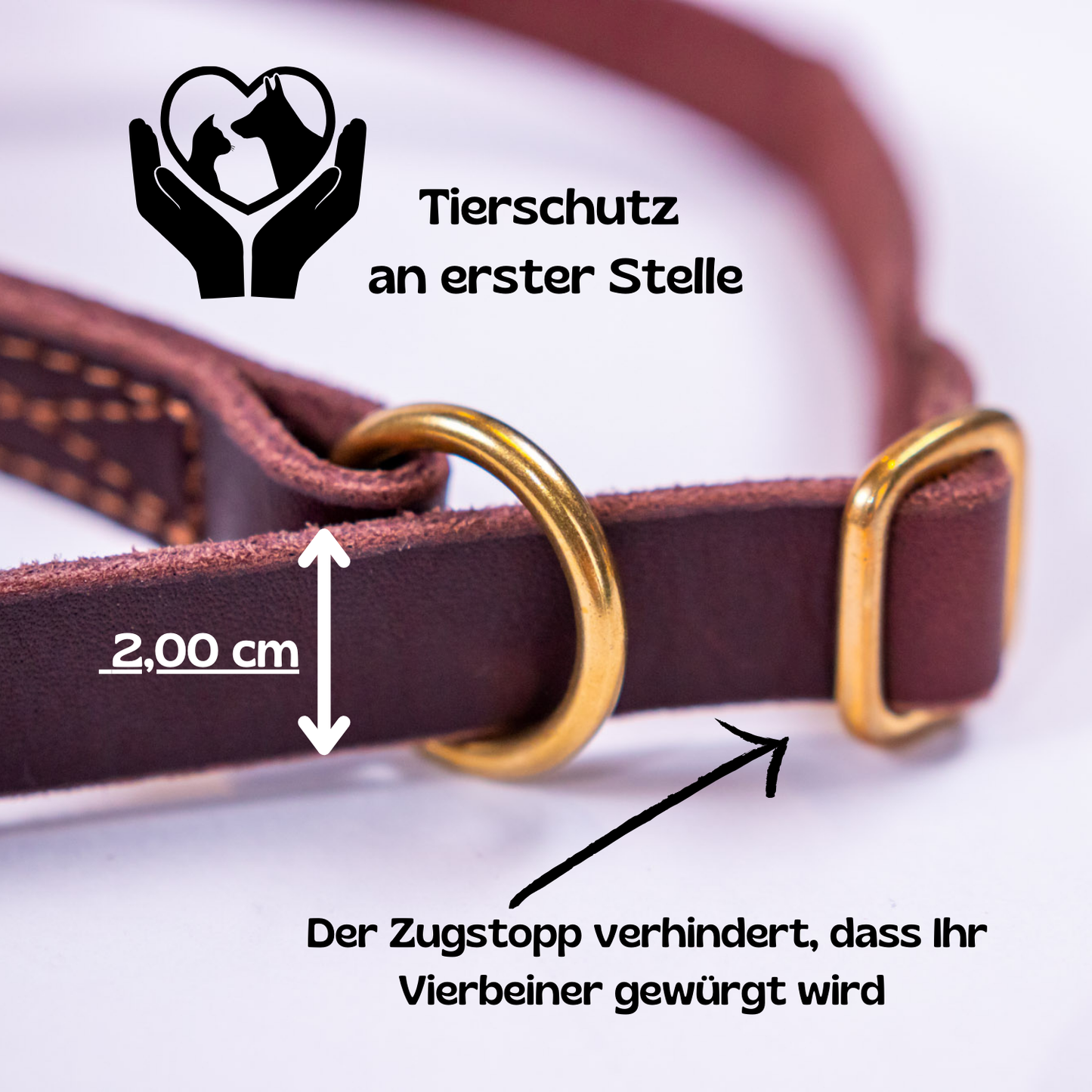foryou® Jagd Führleine, die perfekte Leder Hundeleine für Jäger - Made in Germany