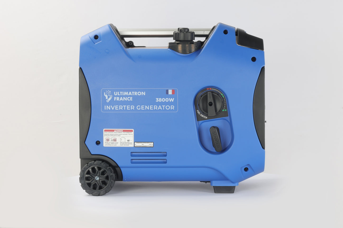 ULT-3800 Inverter Stromgenerator 3800W - 27kg - Benzin-Stromerzeuger - Notstromaggregat - mit Elektrostarter