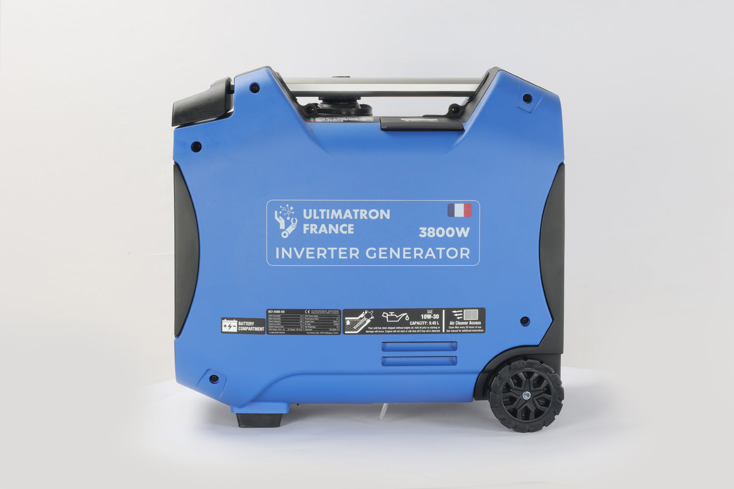 ULT-3800 Inverter Stromgenerator 3800W - 27kg - Benzin-Stromerzeuger - Notstromaggregat - mit Elektrostarter