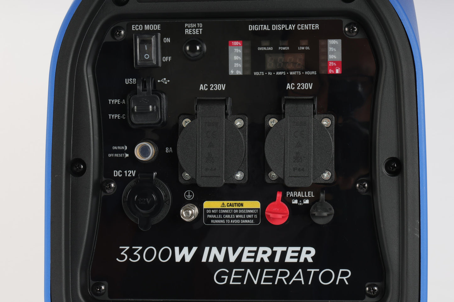 ULT-3300 Inverter Stromgenerator 3300W - 21kg - Benzin-Stromerzeuger - Notstromaggregat