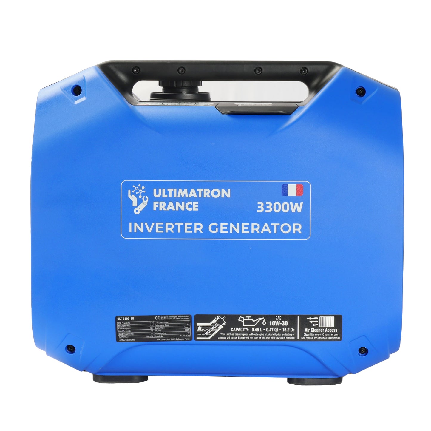 ULT-3300 Inverter Stromgenerator 3300W - 21kg - Benzin-Stromerzeuger - Notstromaggregat