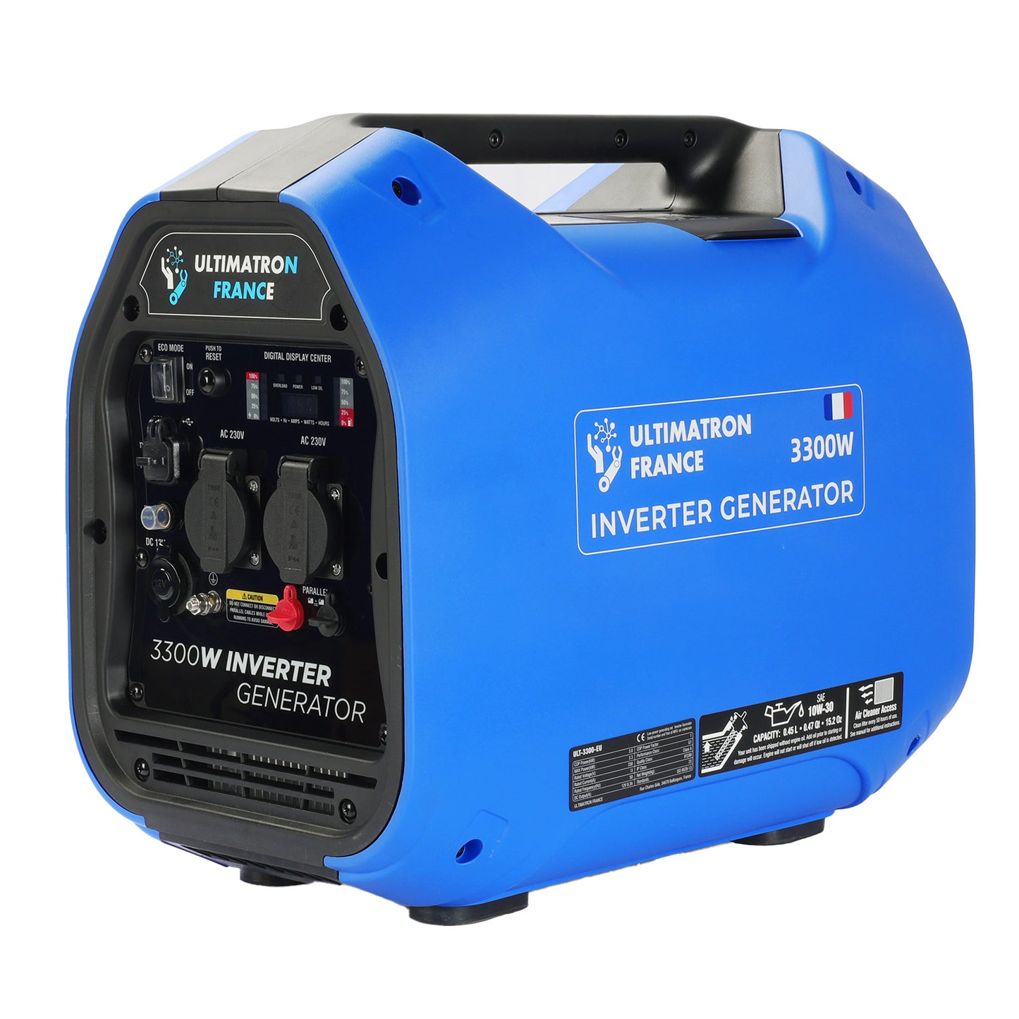 ULT-3300 Inverter Stromgenerator 3300W - 21kg - Benzin-Stromerzeuger - Notstromaggregat