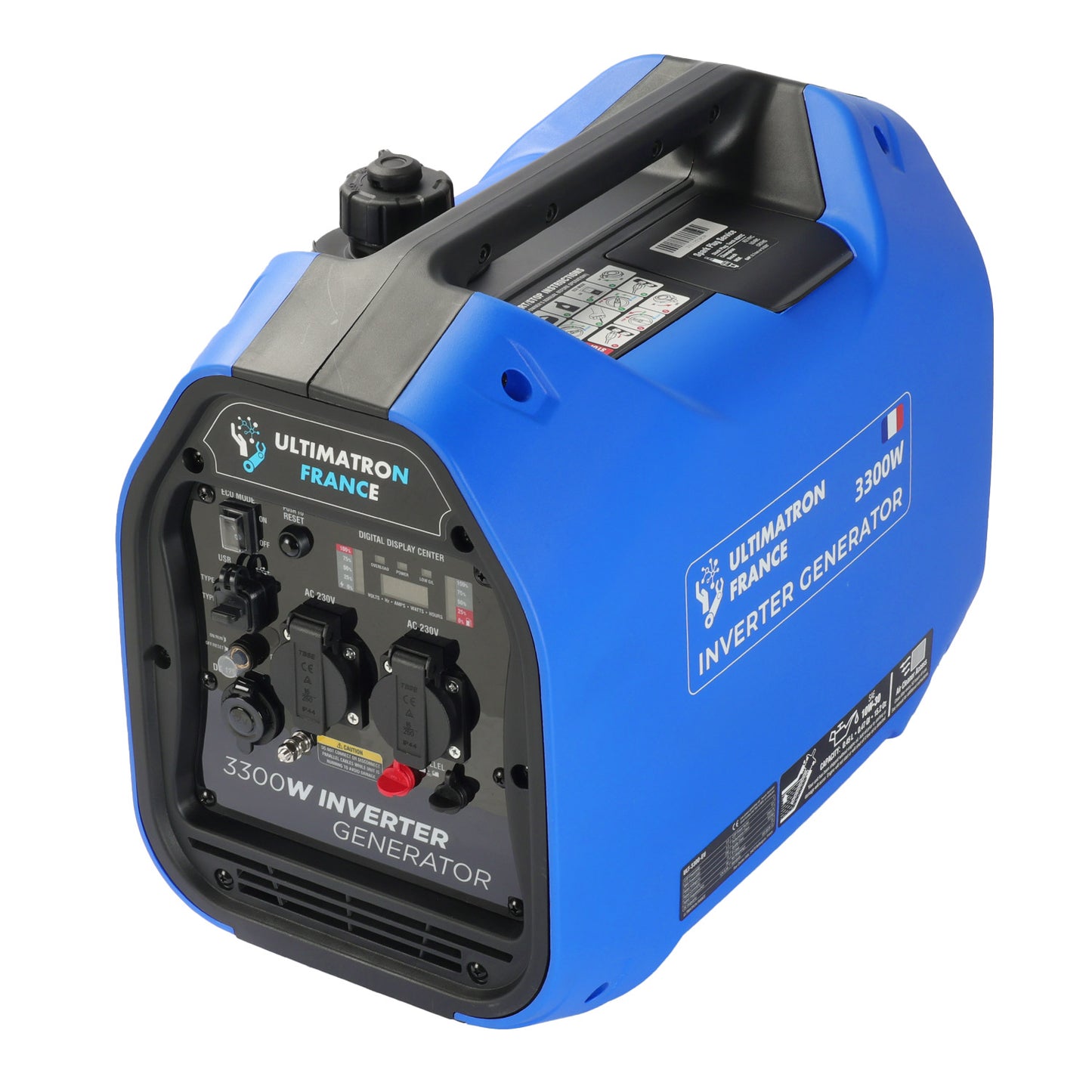 ULT-3300 Inverter Stromgenerator 3300W - 21kg - Benzin-Stromerzeuger - Notstromaggregat